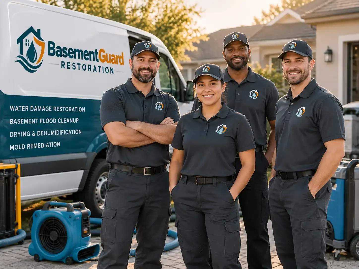 Basement Water Damage Restoration company in Tensed, ID